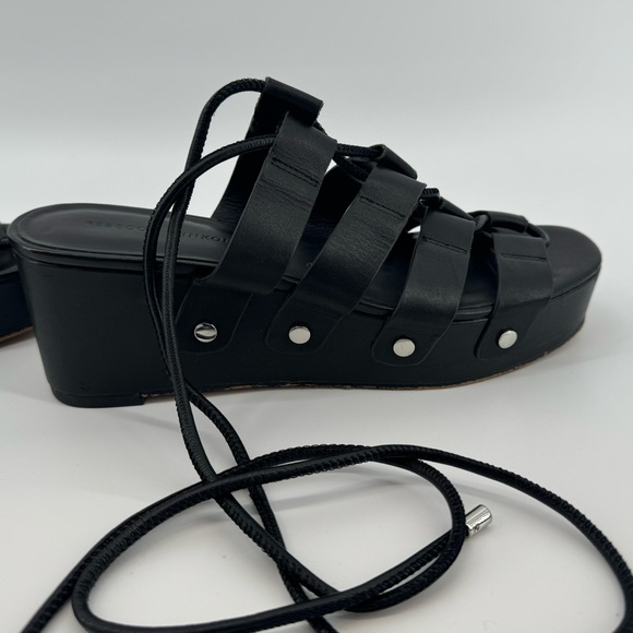 Rebecca Minkoff Iven Gladiator Platform Sandals - Size 9 - Picture 7 of 10